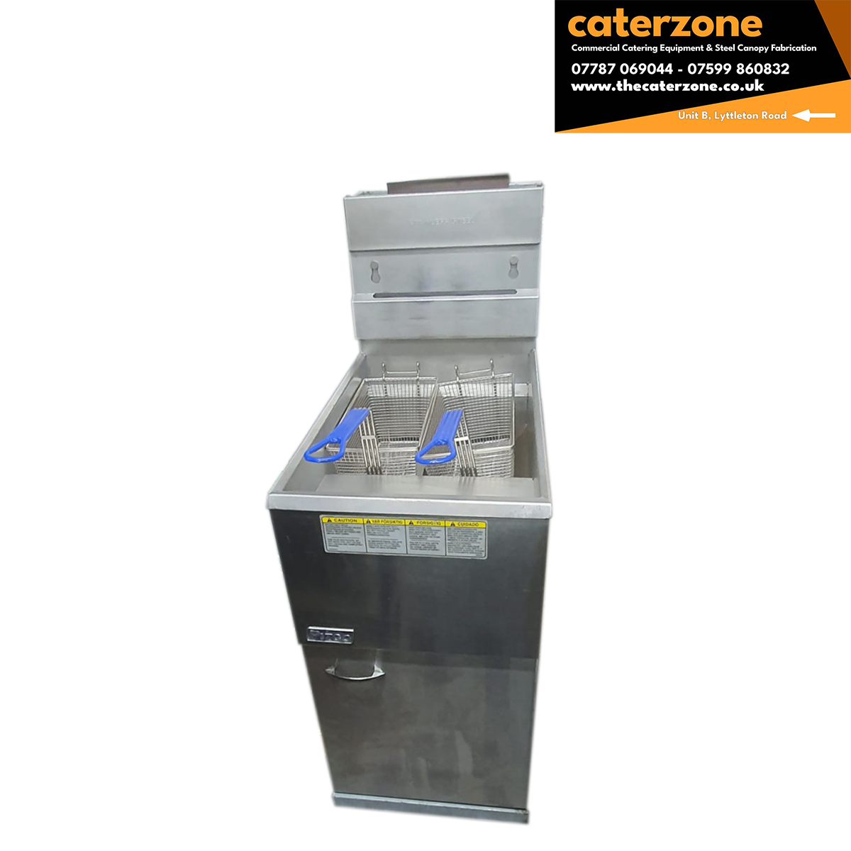 Pitco Single Tank Twin Basket Fryer - Refurbished