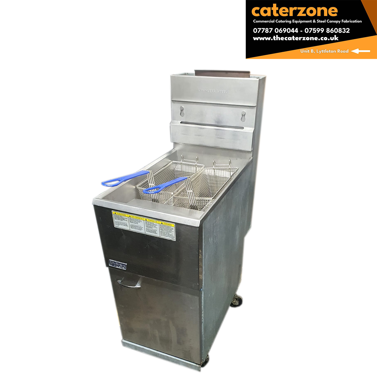 Pitco Single Tank Twin Basket Fryer 2 - Refurbished