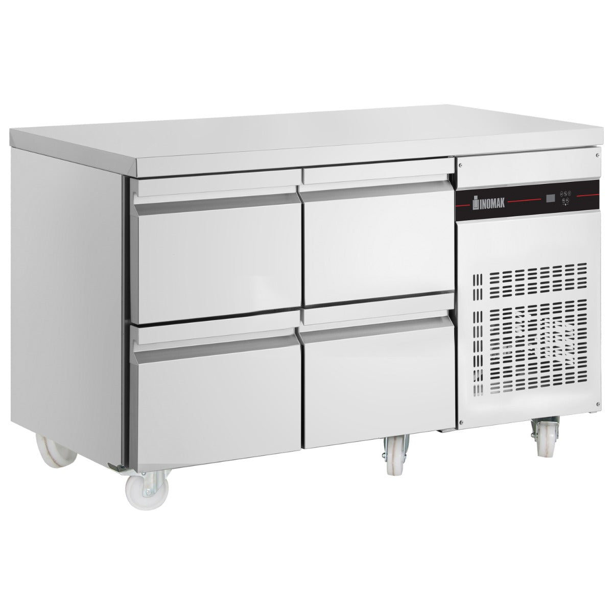 274 L Four Drawer Gastronorm Counter Refrigerator