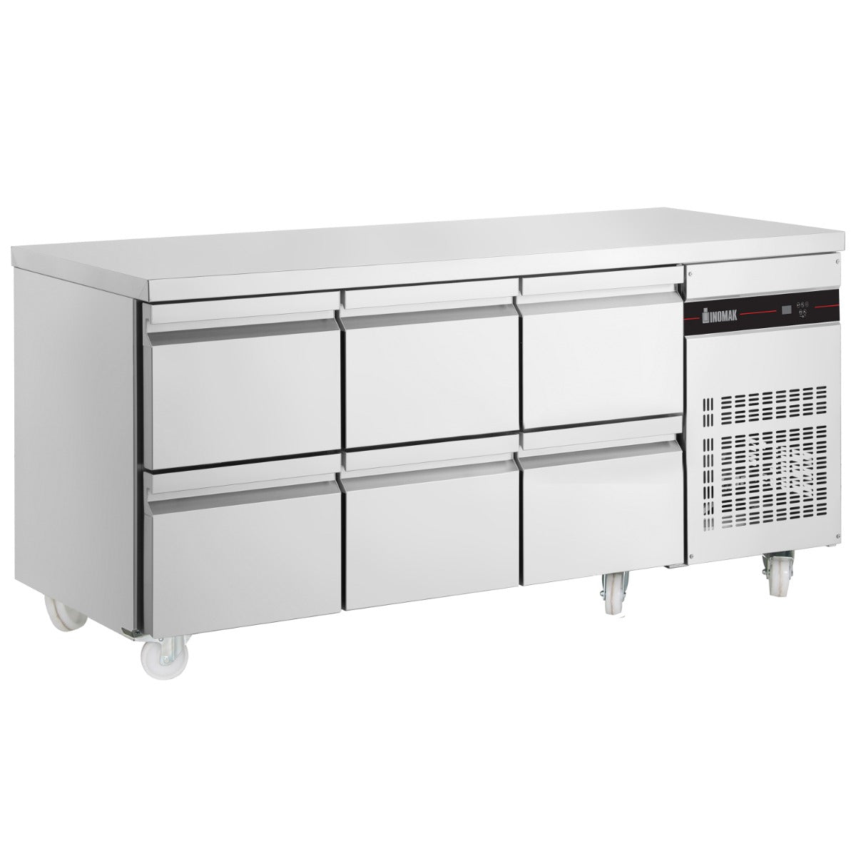 429 L Six Drawer Gastronorm Counter Refrigerator
