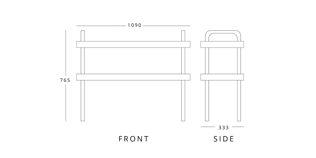 1090mm Wide Double Gantries