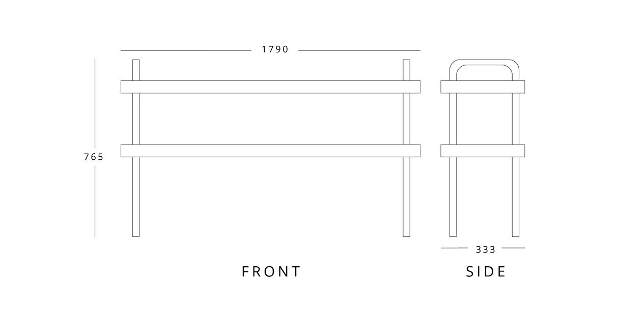 1790mm Wide Double Gantries