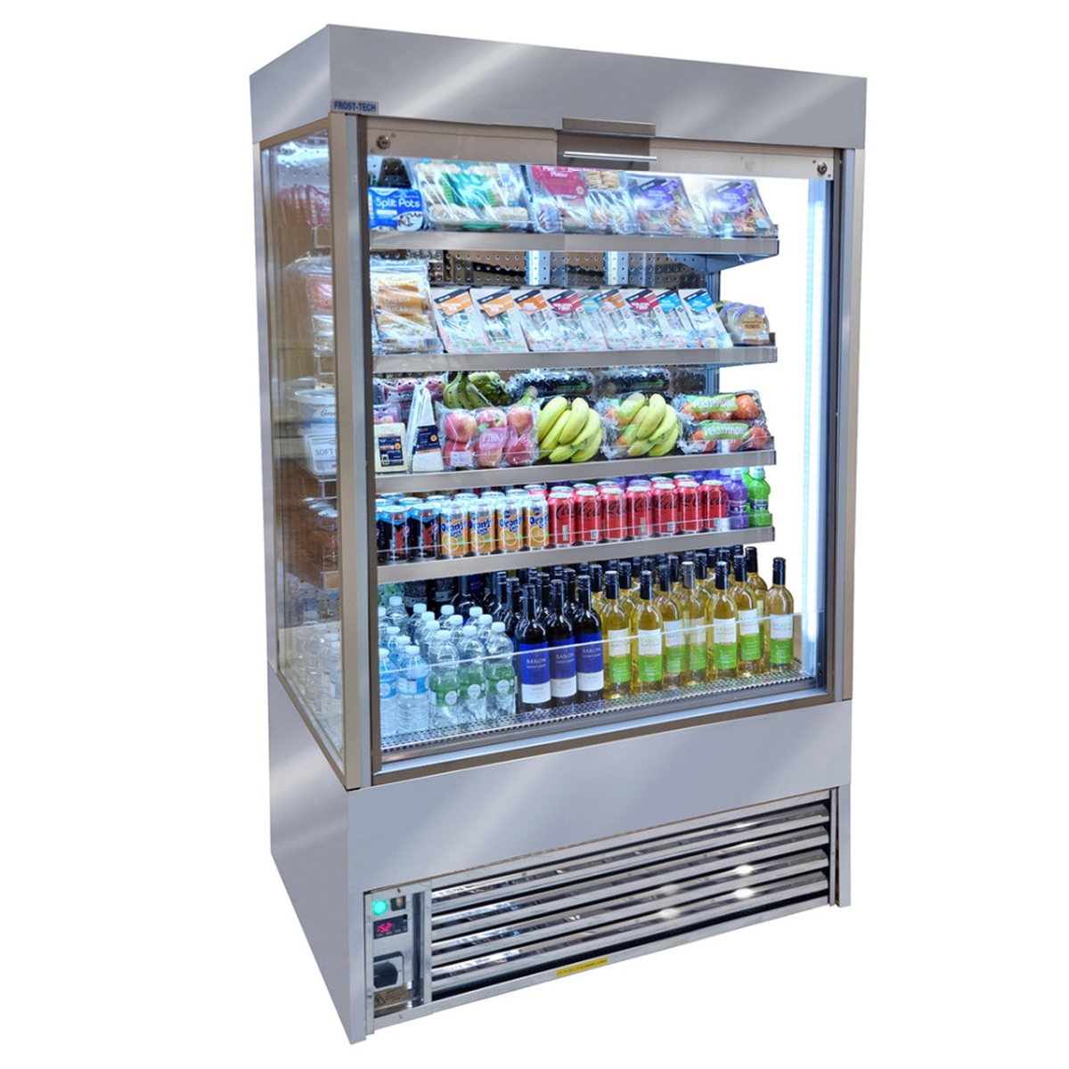 1.2m Shuttered Tiered Display