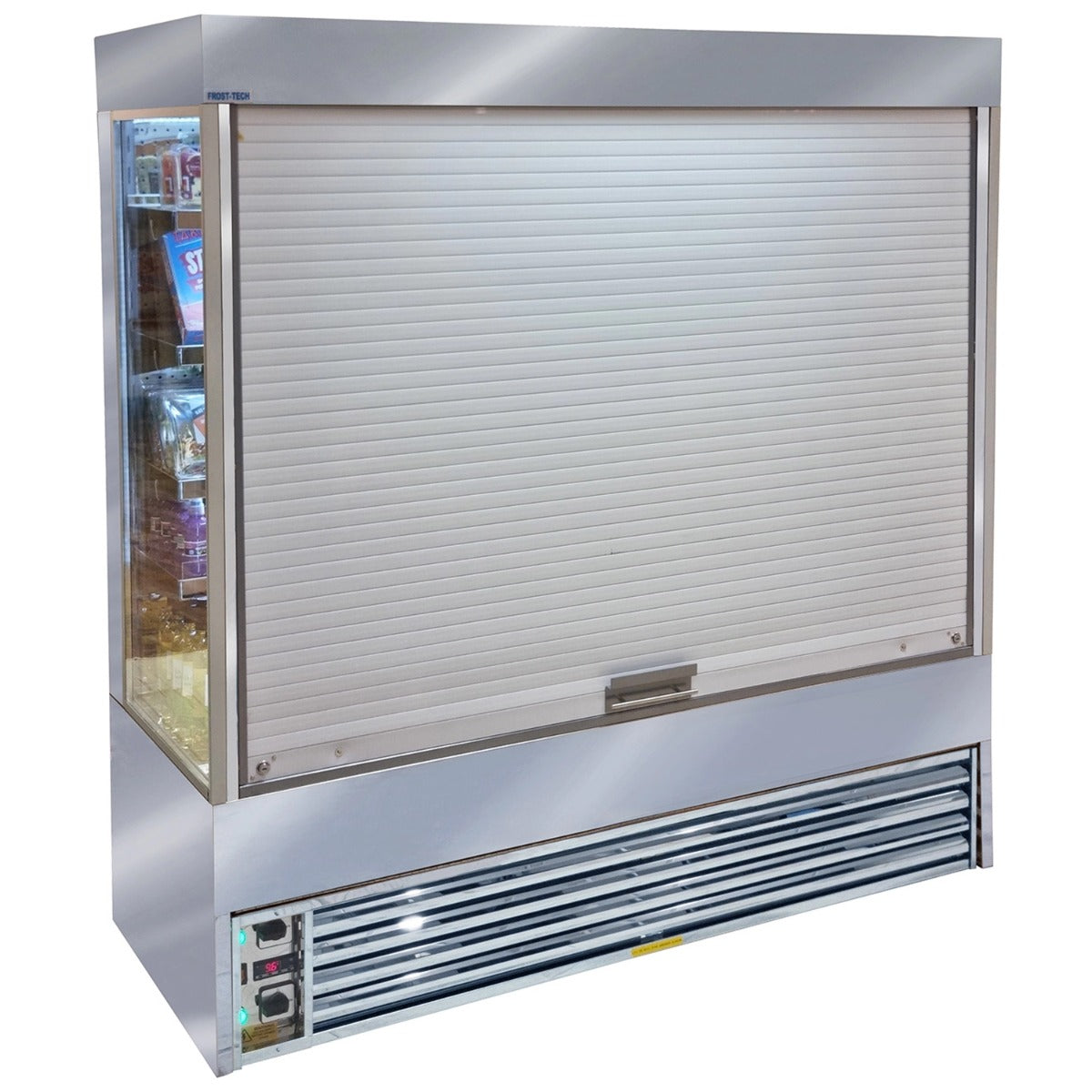 1.8m Shuttered Tiered Display