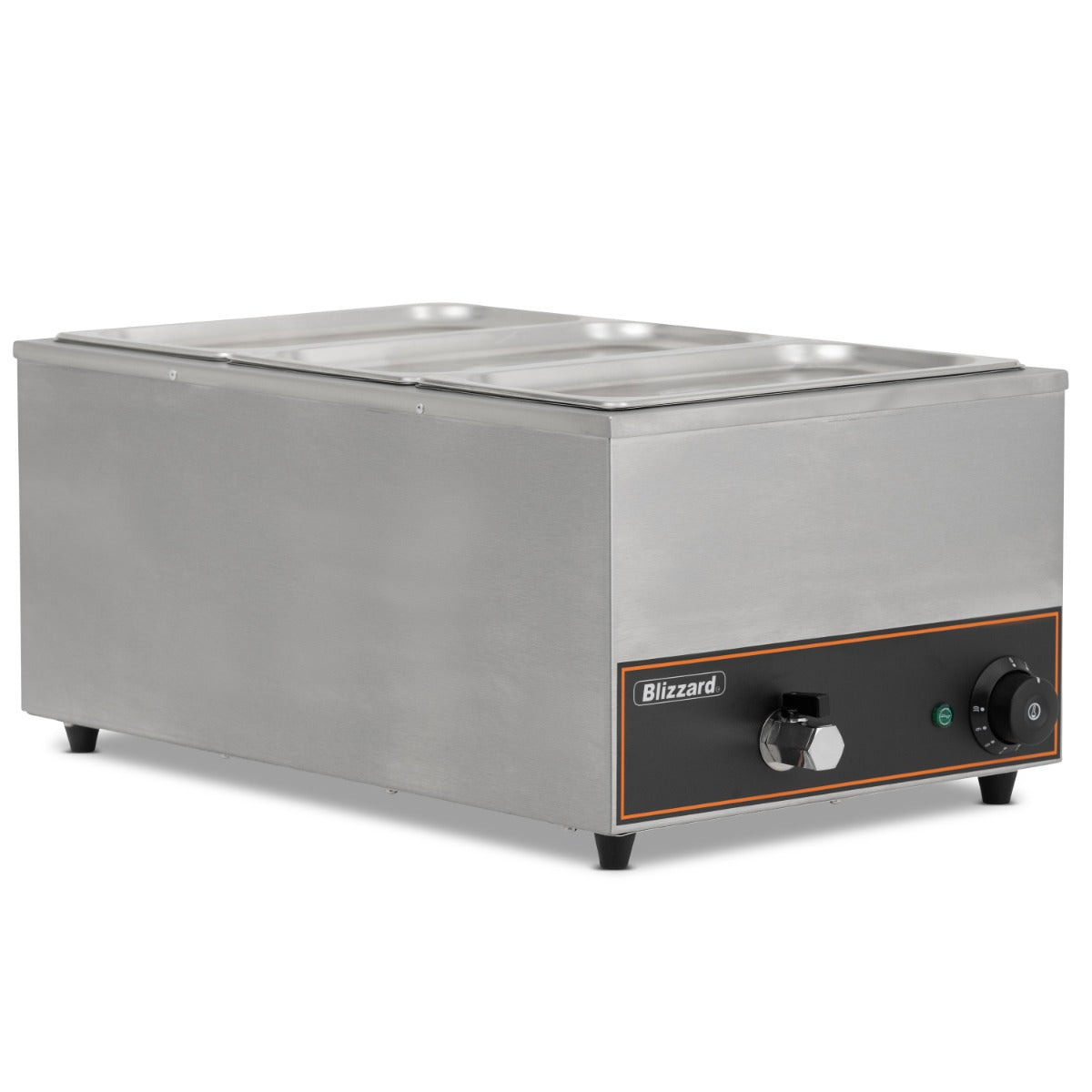 Graded 00913 Bbm1 Bain Marie With Containers 3x Gn1/3