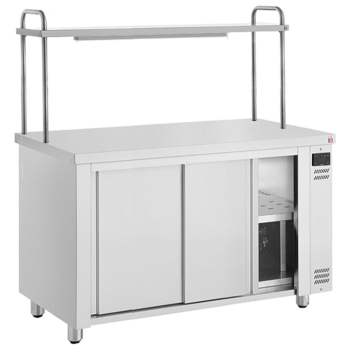 1400mm Hot Cupboard With Single Heated Gantry