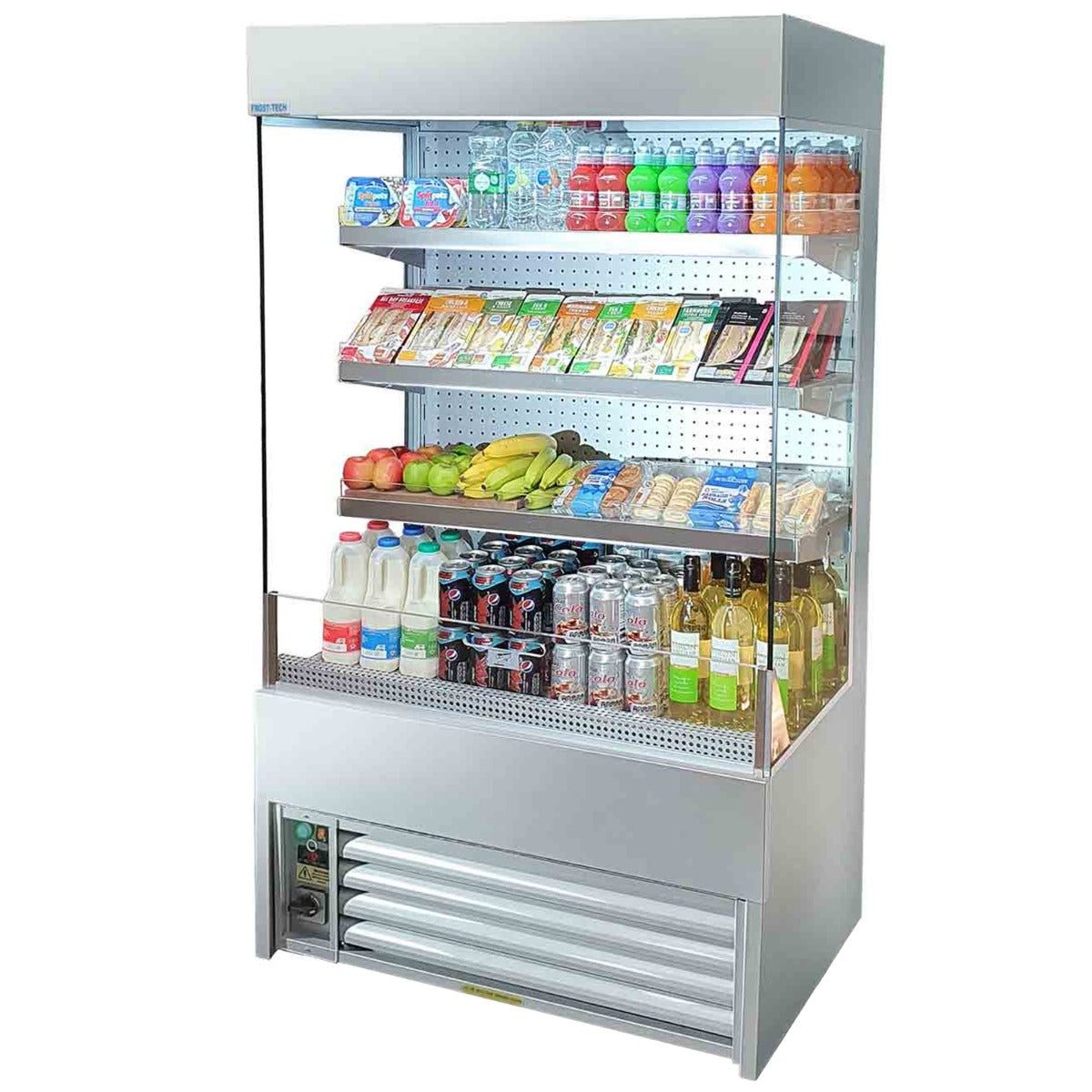 1m Low Height Slim Tiered Display