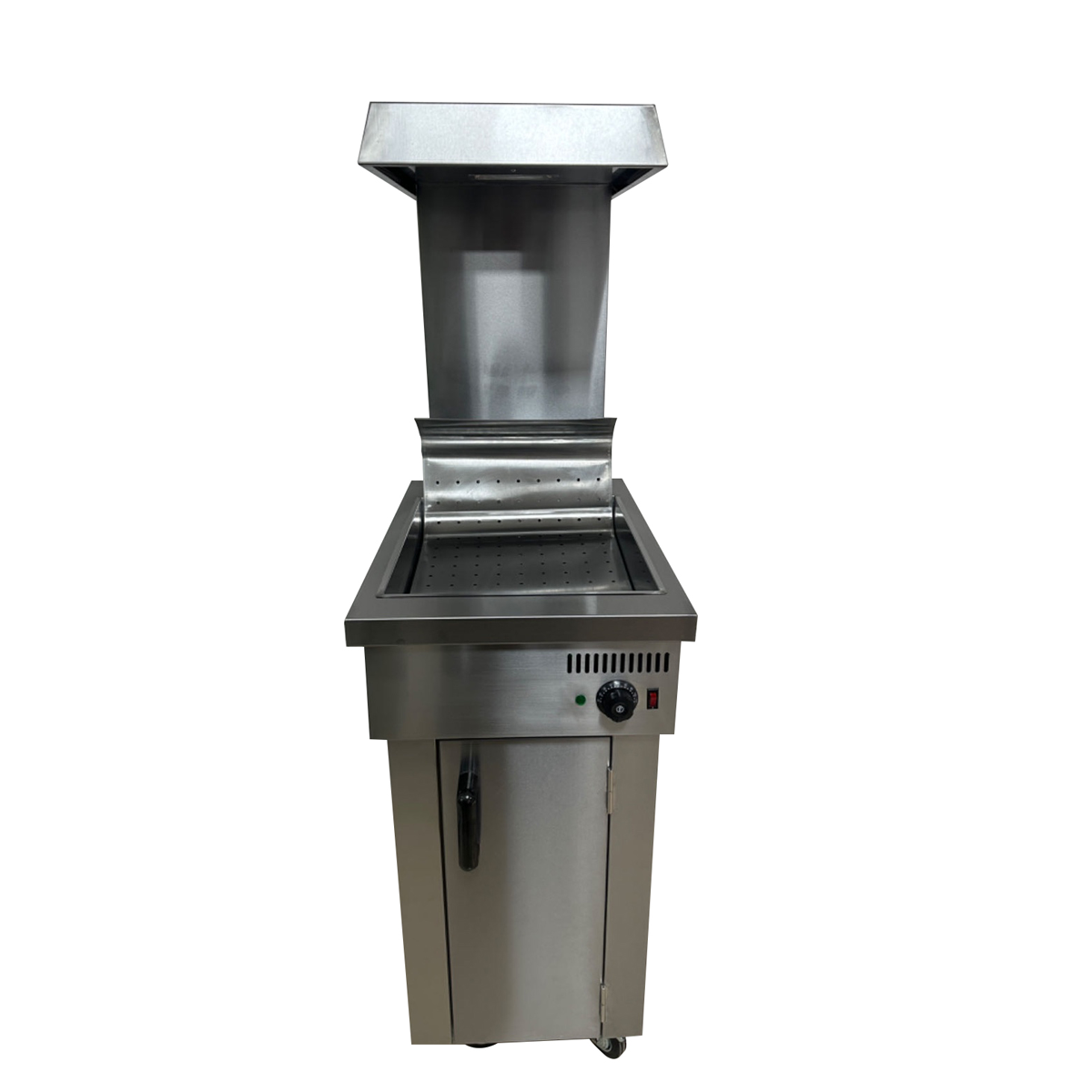 Slimline Freestanding Chips Scuttle/ Chips Dump 46x71x140cm - New