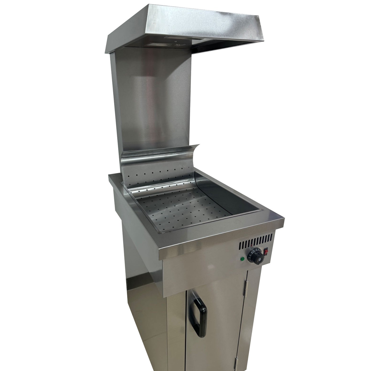 Slimline Freestanding Chips Scuttle/ Chips Dump 46x71x140cm - New