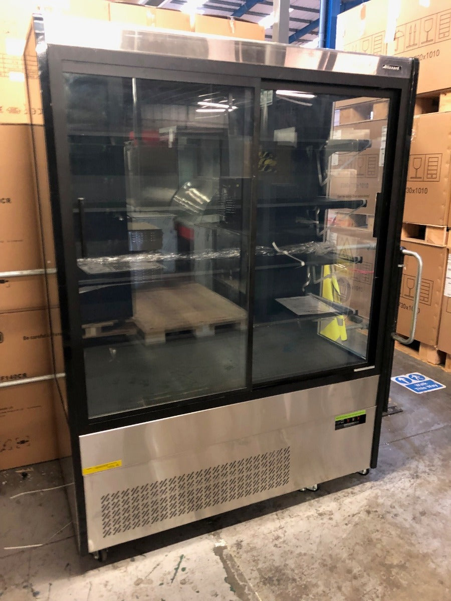 Graded 02070 1.5m Sliding Glass Door Multi Deck Display
