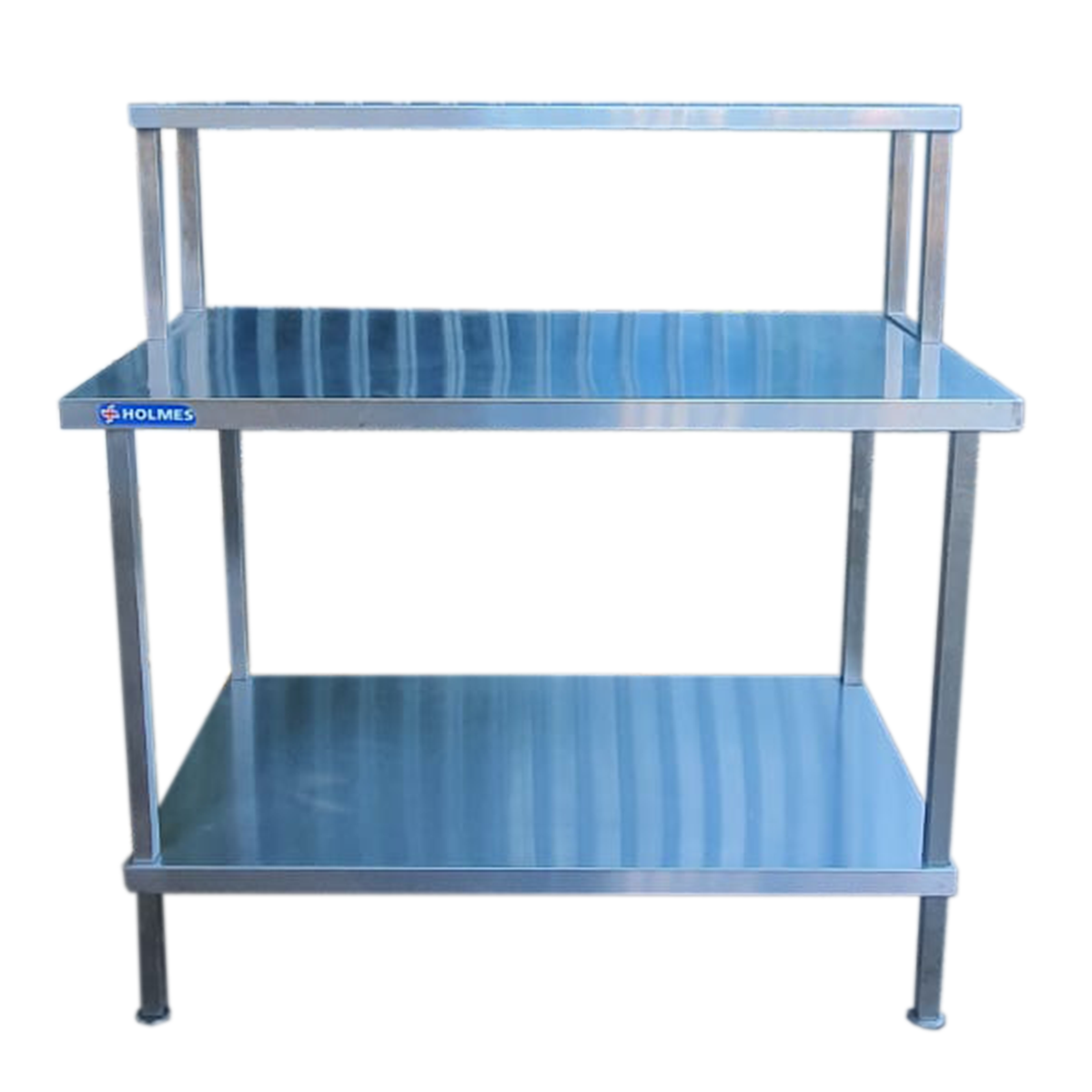 Stainless Steel Table with Gantry Shelf - Used