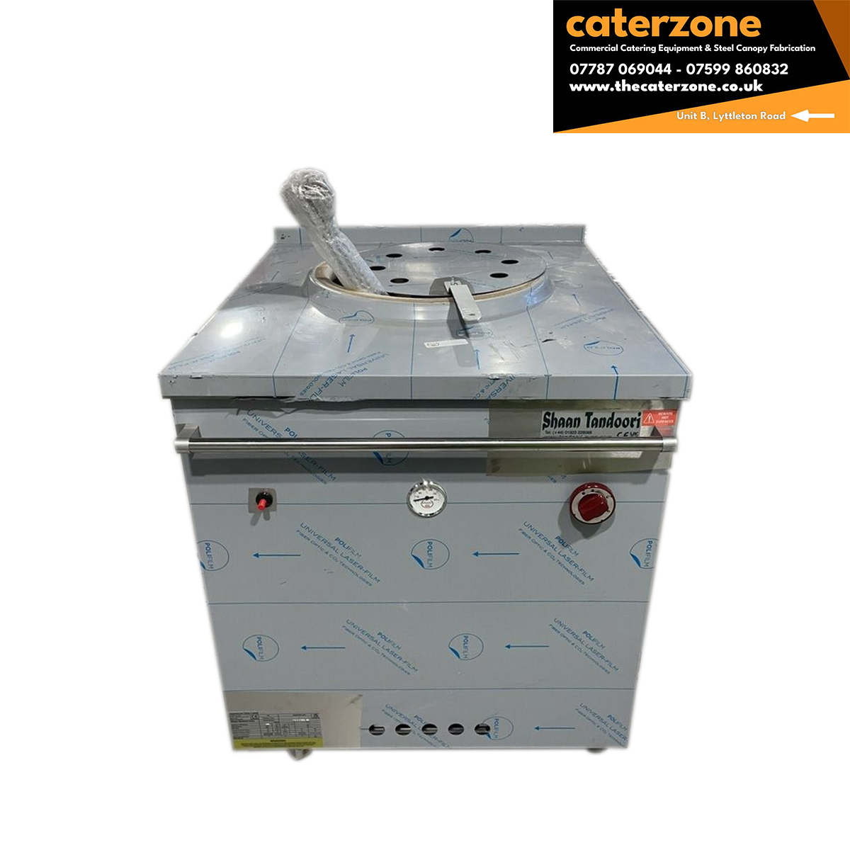 Commercial Shaan tandoori oven 73cm large Charcoal / Gas
