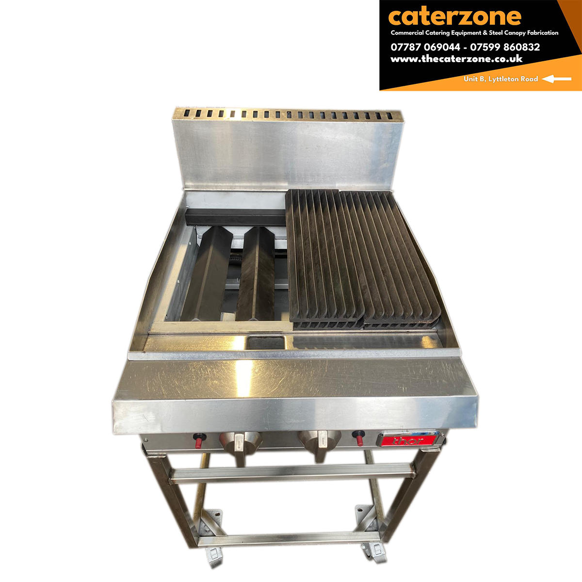 Thor 2 Burner Gas Chargrill - Refurbished
