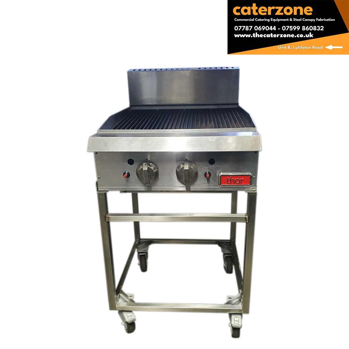 Thor 2 Burner Gas Chargrill - Refurbished