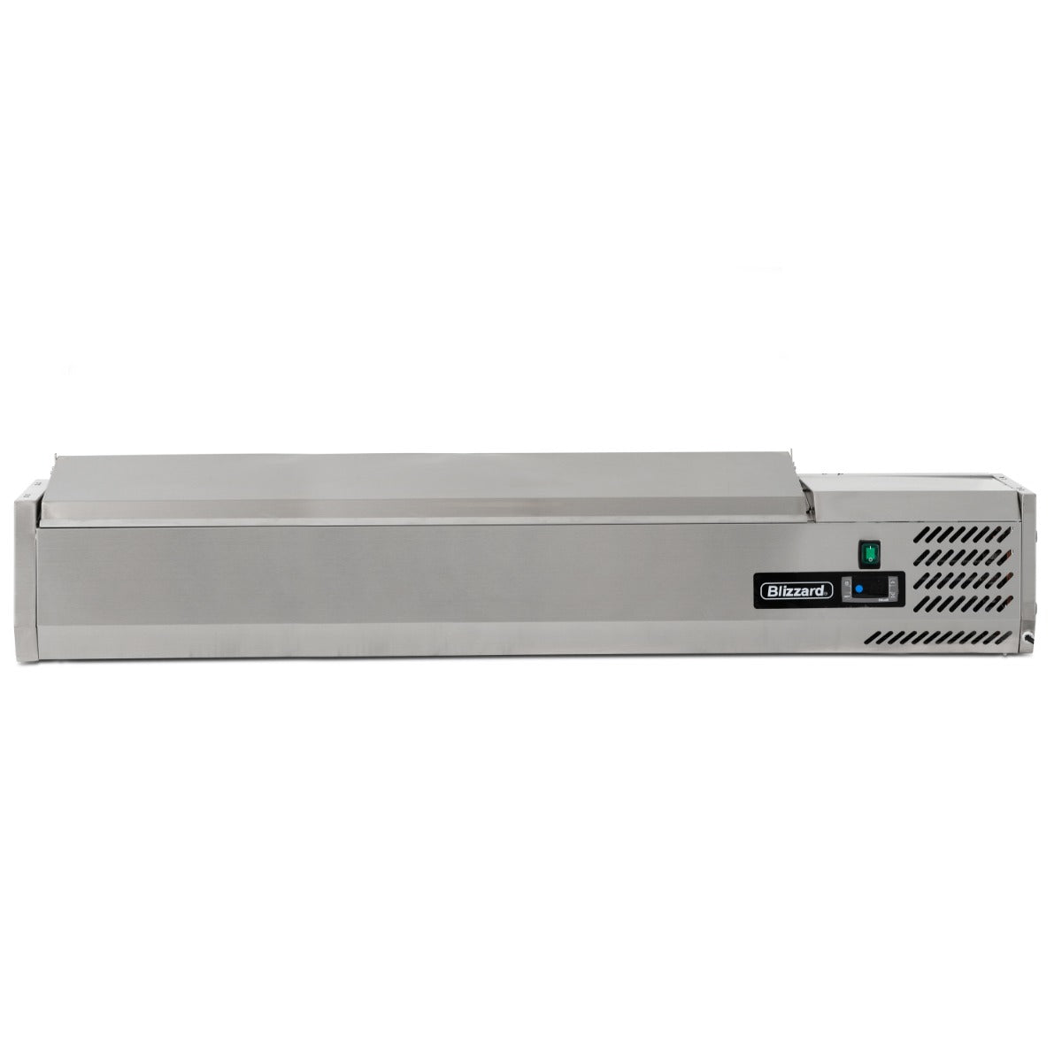Graded 100004 Stainless Steel 1.5m Hinged 1/4 Gastronorm Prep Station
