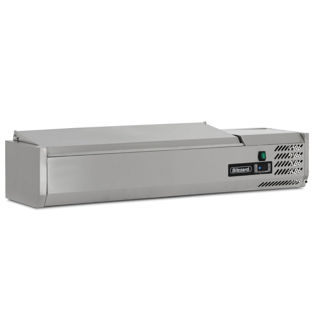 1.2m Hinged 1/3 Gastronorm Prep Top