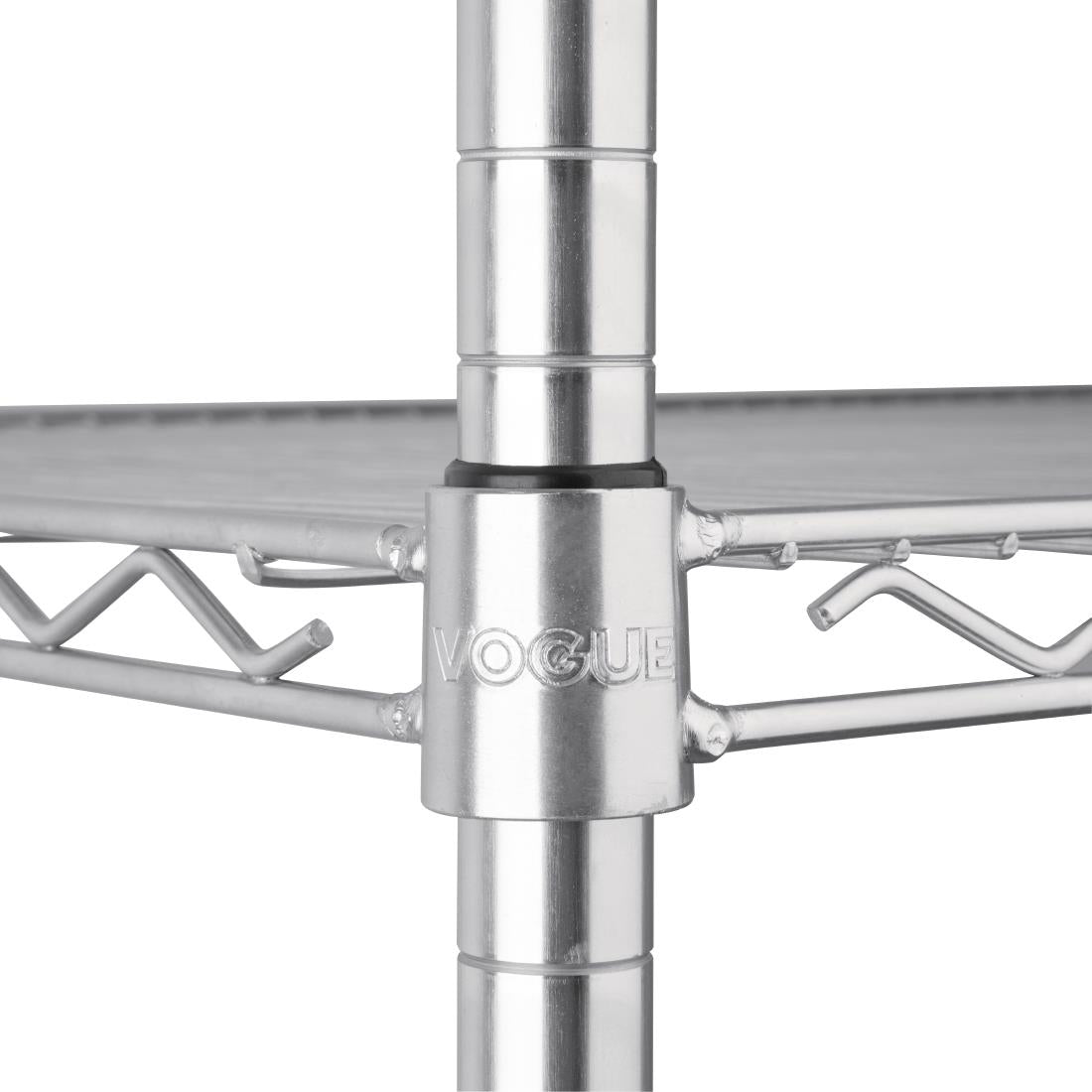 Vogue 4 Tier Wire Shelving Kit 1830x610mm