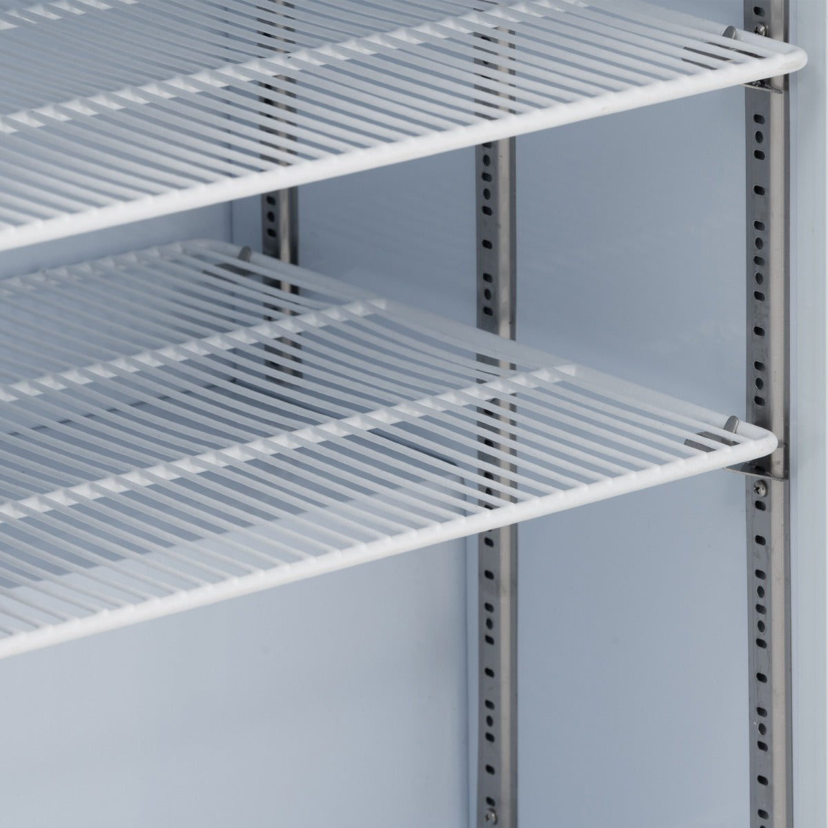 Single Hinged Glass Door Under Counter Freezer