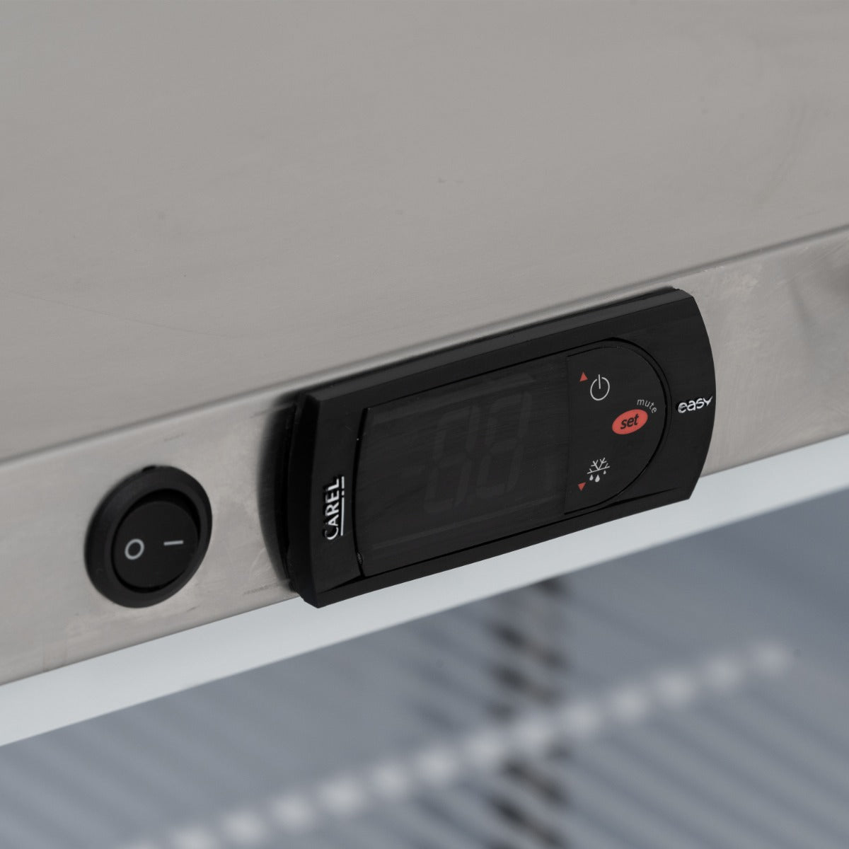 Single Glass Door Glass Froster