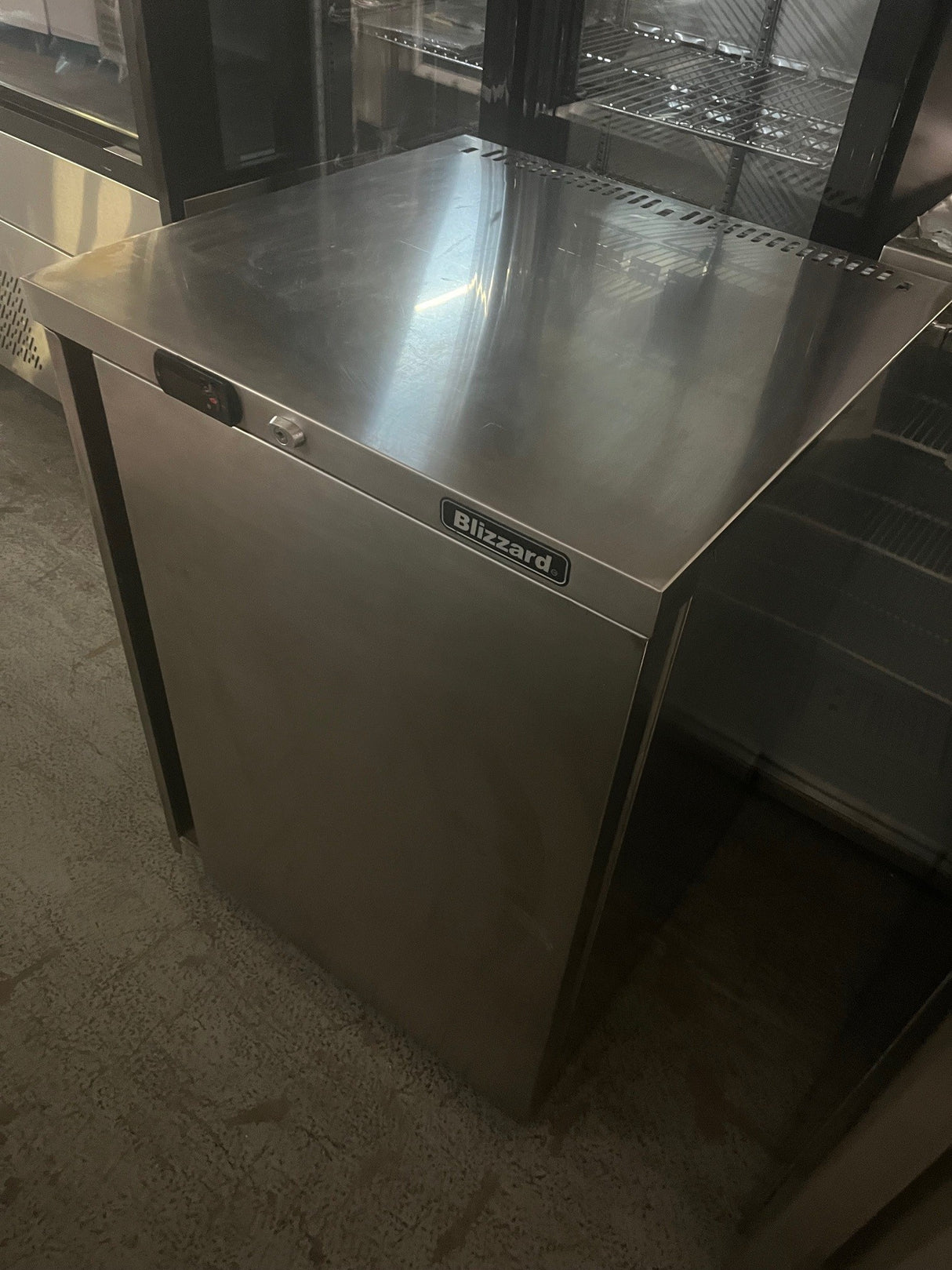 Single Hinged Door Under Counter Refrigerator