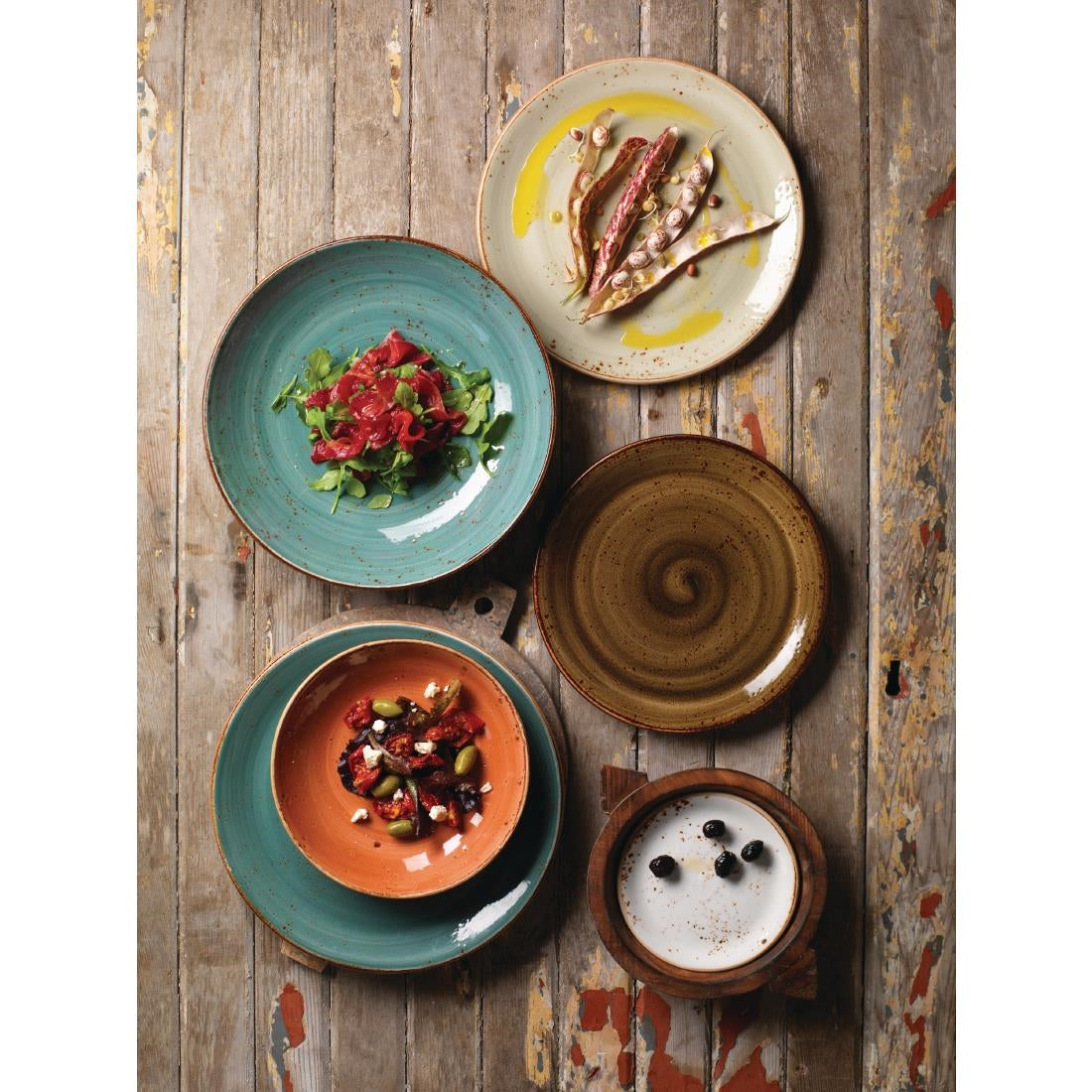 Steelite Craft Blue Coupe Plates 252mm (24 Pack)