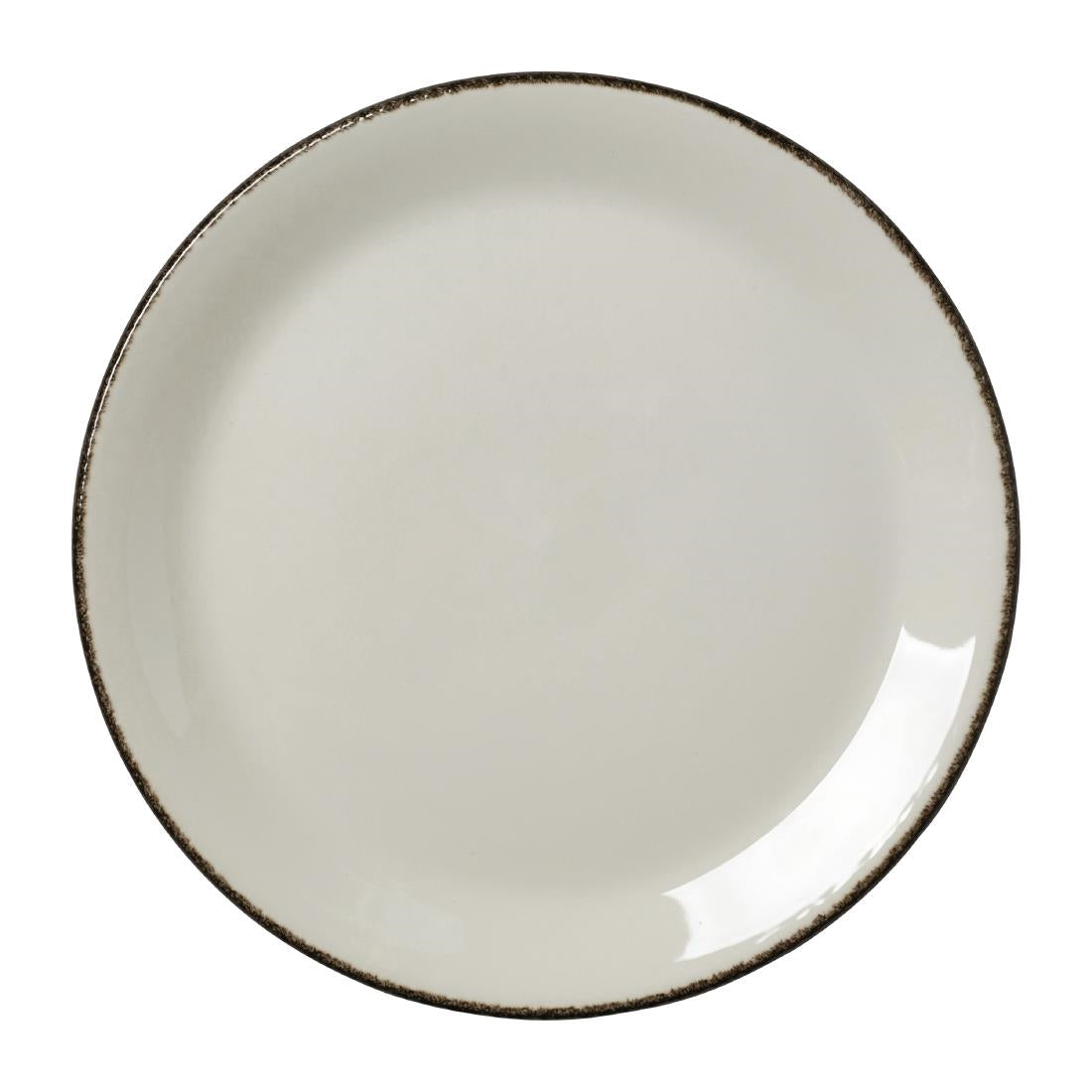 Steelite Charcoal Dapple Coupe Plates 252mm (24 Pack)