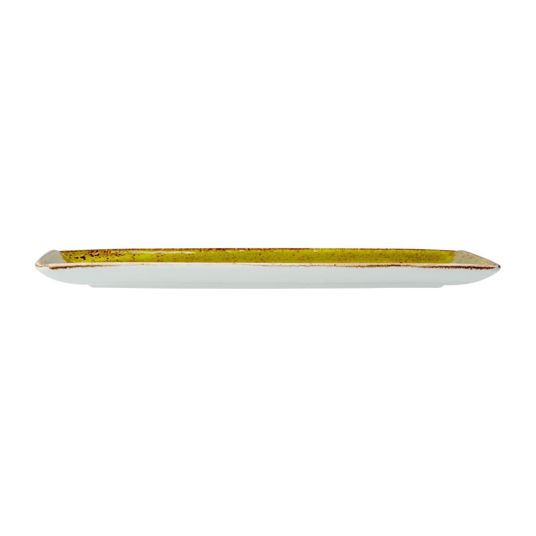 Steelite Craft Apple Rectangle Plates 320 x 190mm (6 Pack)
