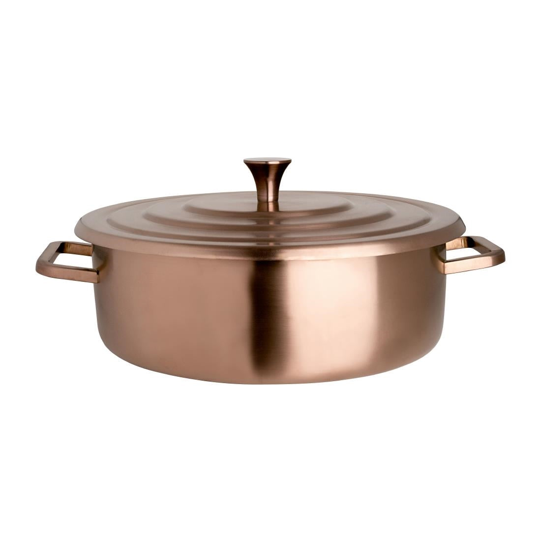 Steelite Creations Homestyle Brushed Bronze Round Chafer 3.8Ltr