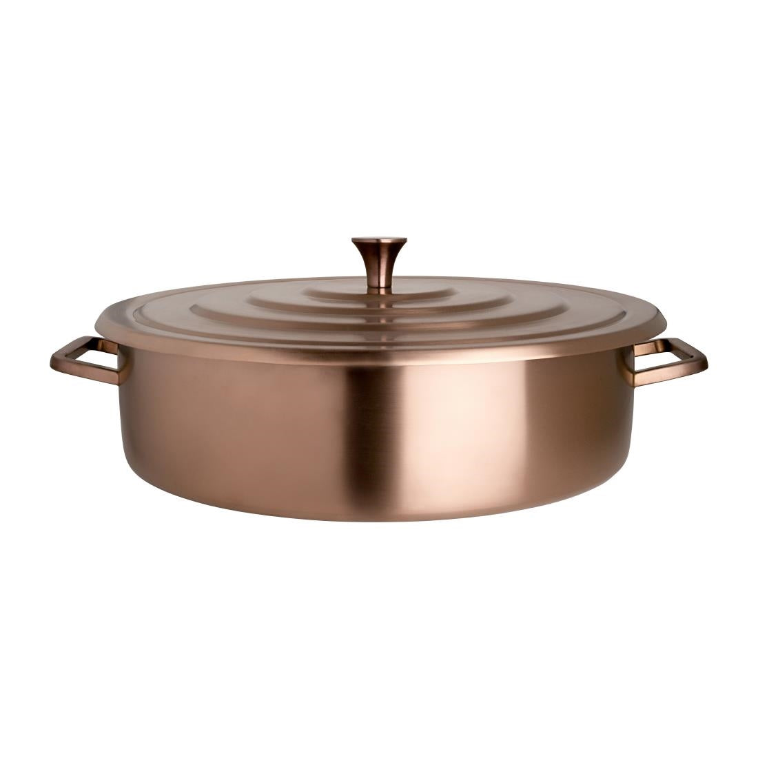 Steelite Creations Homestyle Brushed Bronze Round Chafer 9.1Ltr