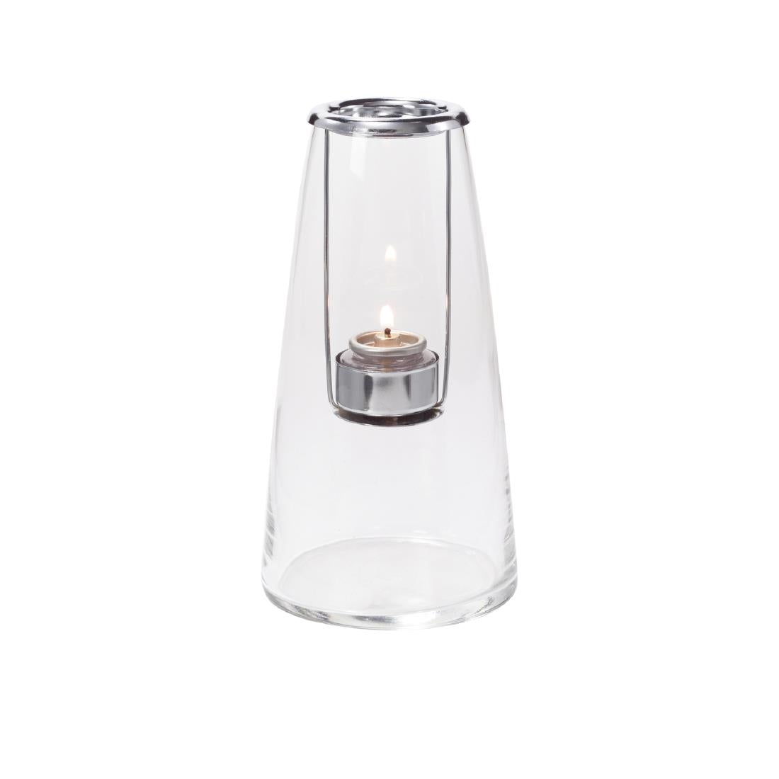 Hollowick Lighthouse Clear Glasses Lamp 102x 210mm (12 Pack)