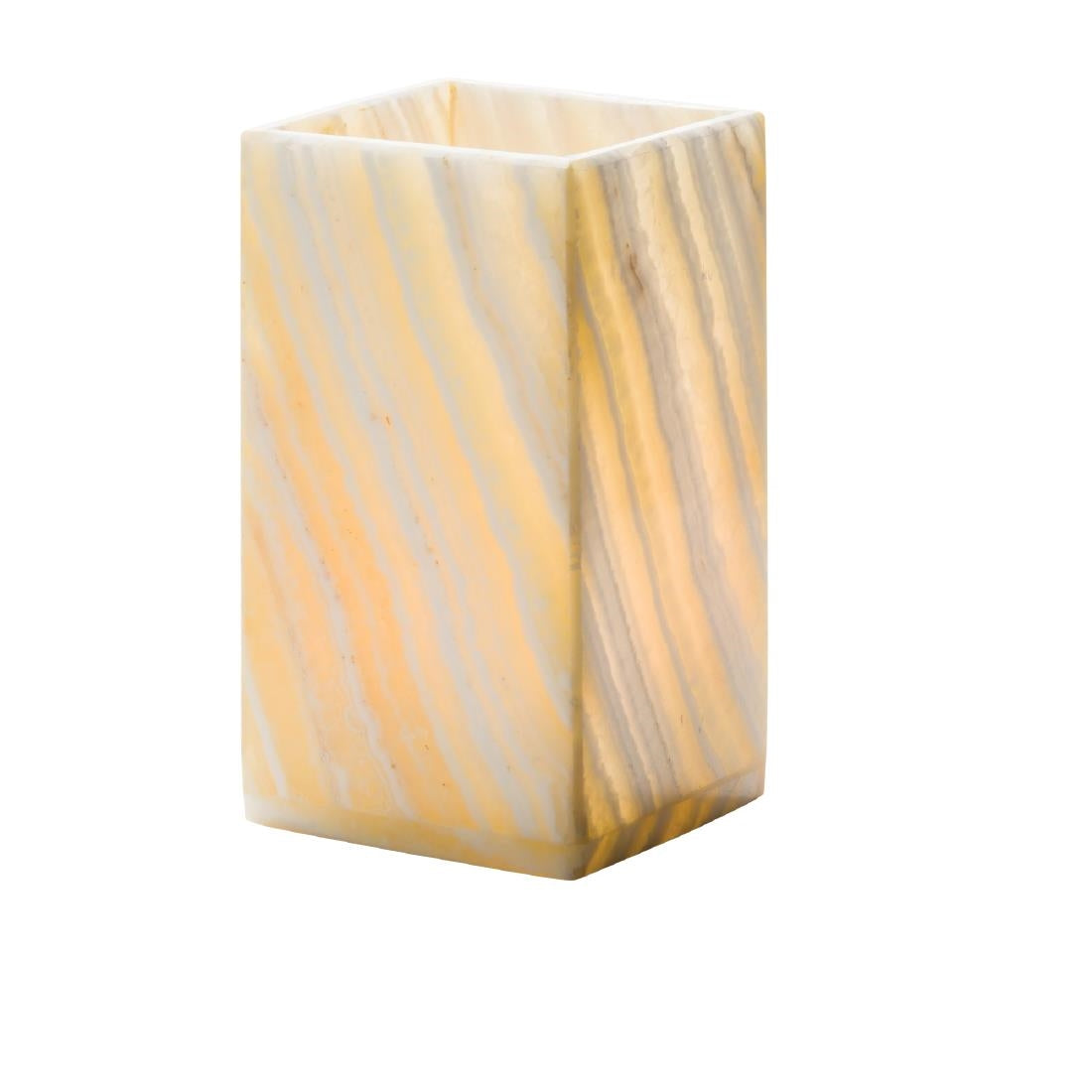 Hollowick Luxor Medium Solid Alabaster Lamp 70x 127mm (12 Pack)