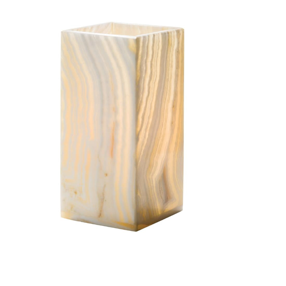 Hollowick Luxor Large Solid Alabaster Lamp 80mm x 168mm (12 Pack)