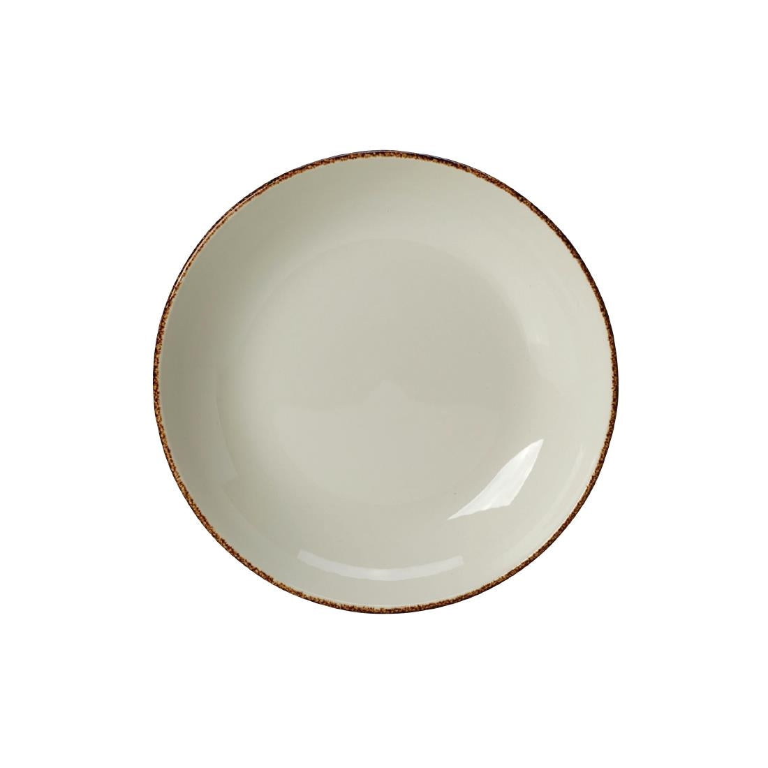 Steelite Brown Dapple Coupe Bowls 130mm (24 Pack)