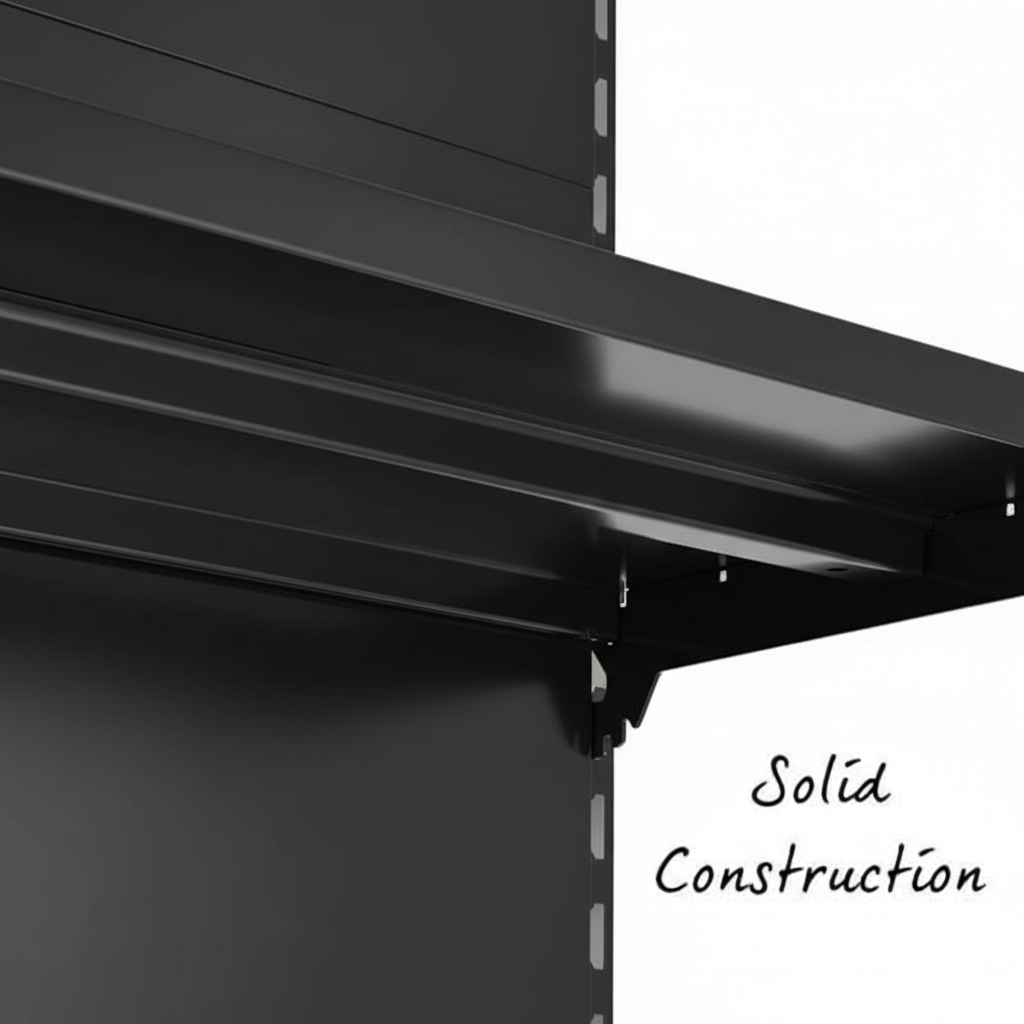 100 set Black Shelf with mix width 1000mm and 1250mm - B Grade