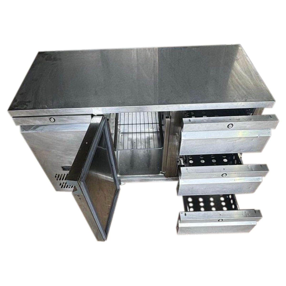 Williams Jade 2 Door 317Ltr Counter Fridge single door 3 drawer HJC2-SA - Refurbished