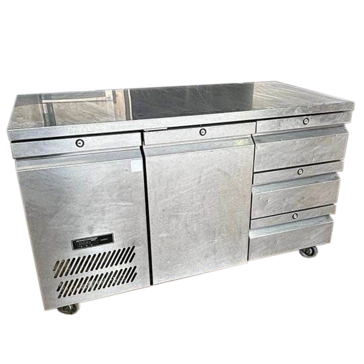 Williams Jade 2 Door 317Ltr Counter Fridge single door 3 drawer HJC2-SA - Refurbished