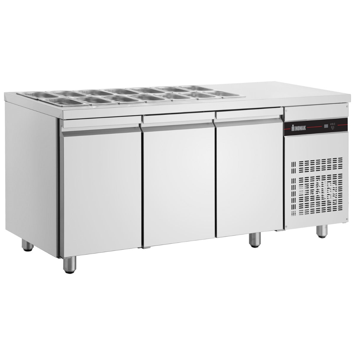 3 Door Gastronorm Saladette 429 L