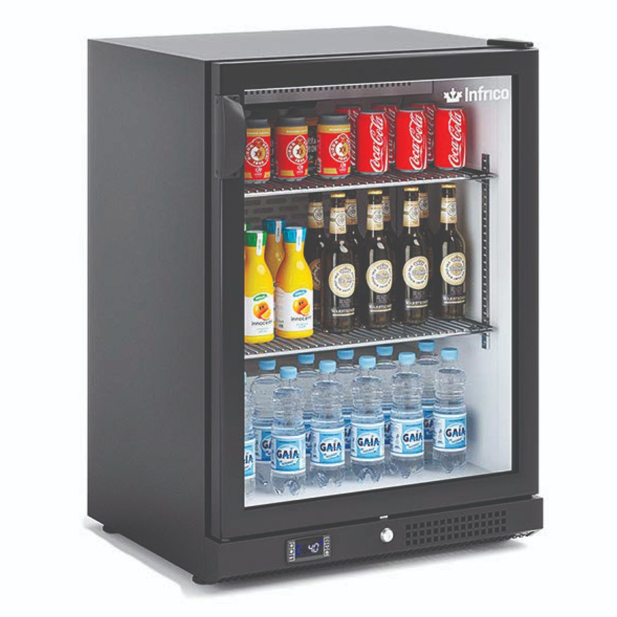 Single Hinged Glass Door Bottle Cooler