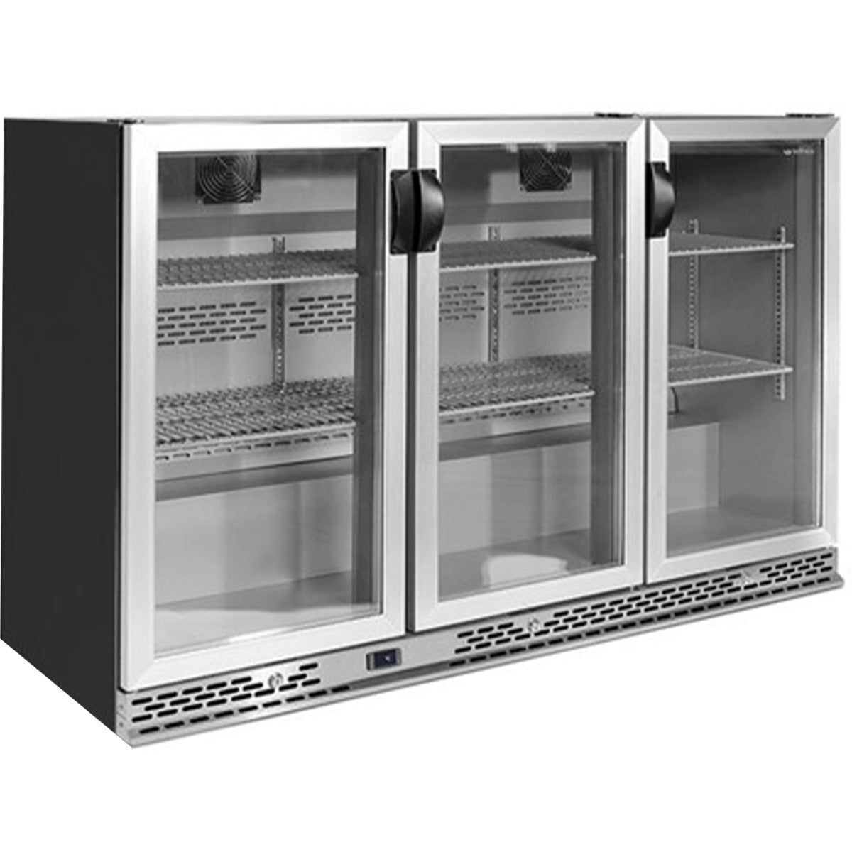 Triple Hinged Glass Door Bottle Cooler