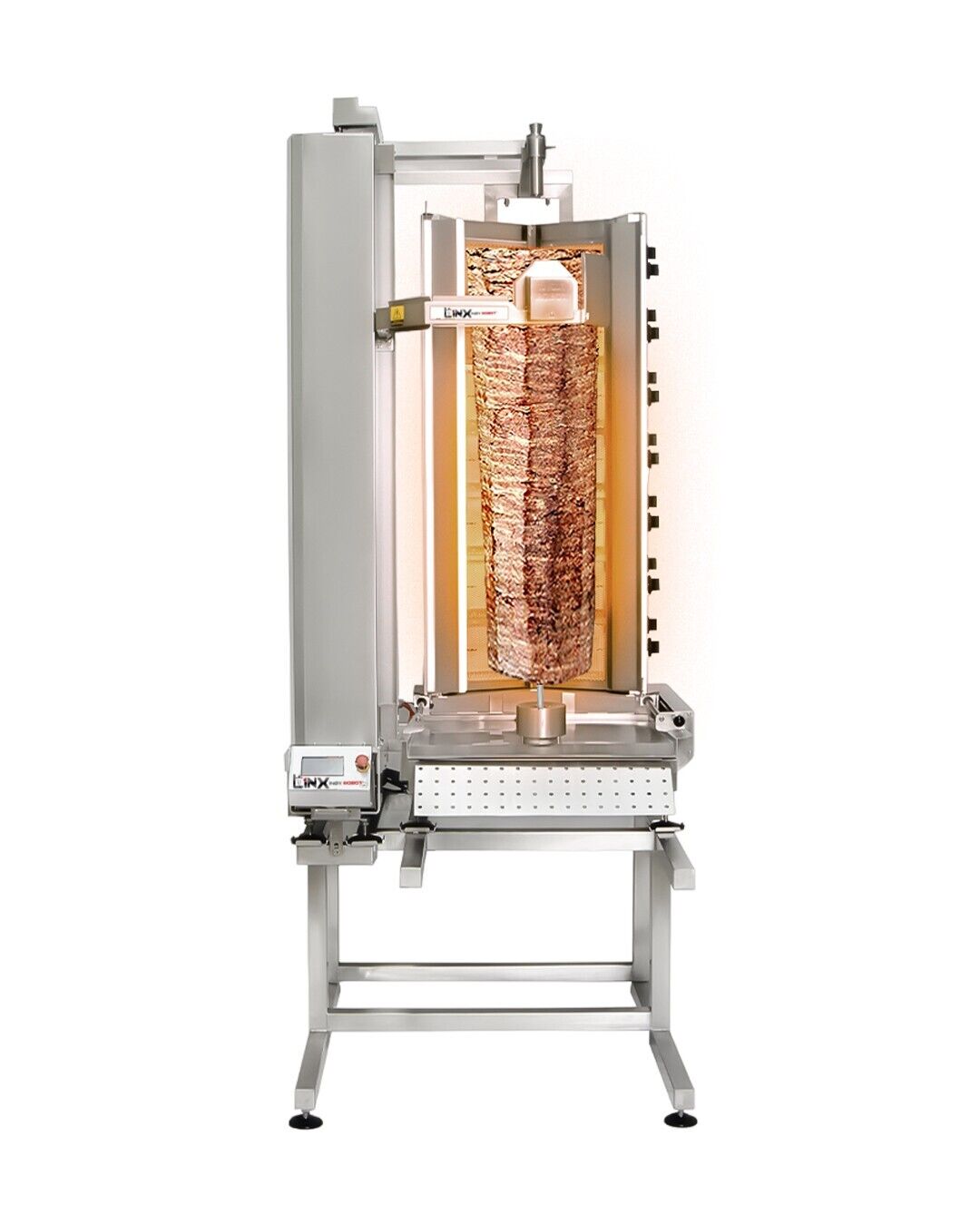 Robot Doner Kebab Machine 14 Burner up to 250KG Automatic Shawarma Machine
