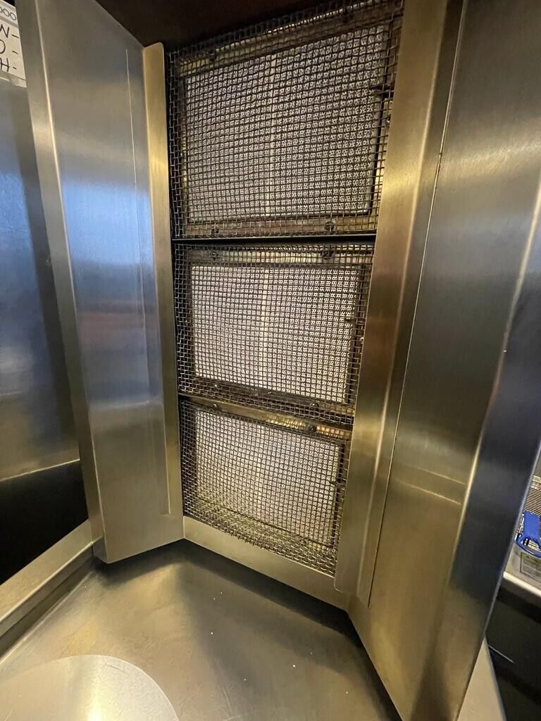 3 Burner Short Gas Doner Machine Shawarma Kebab Machine B Grade