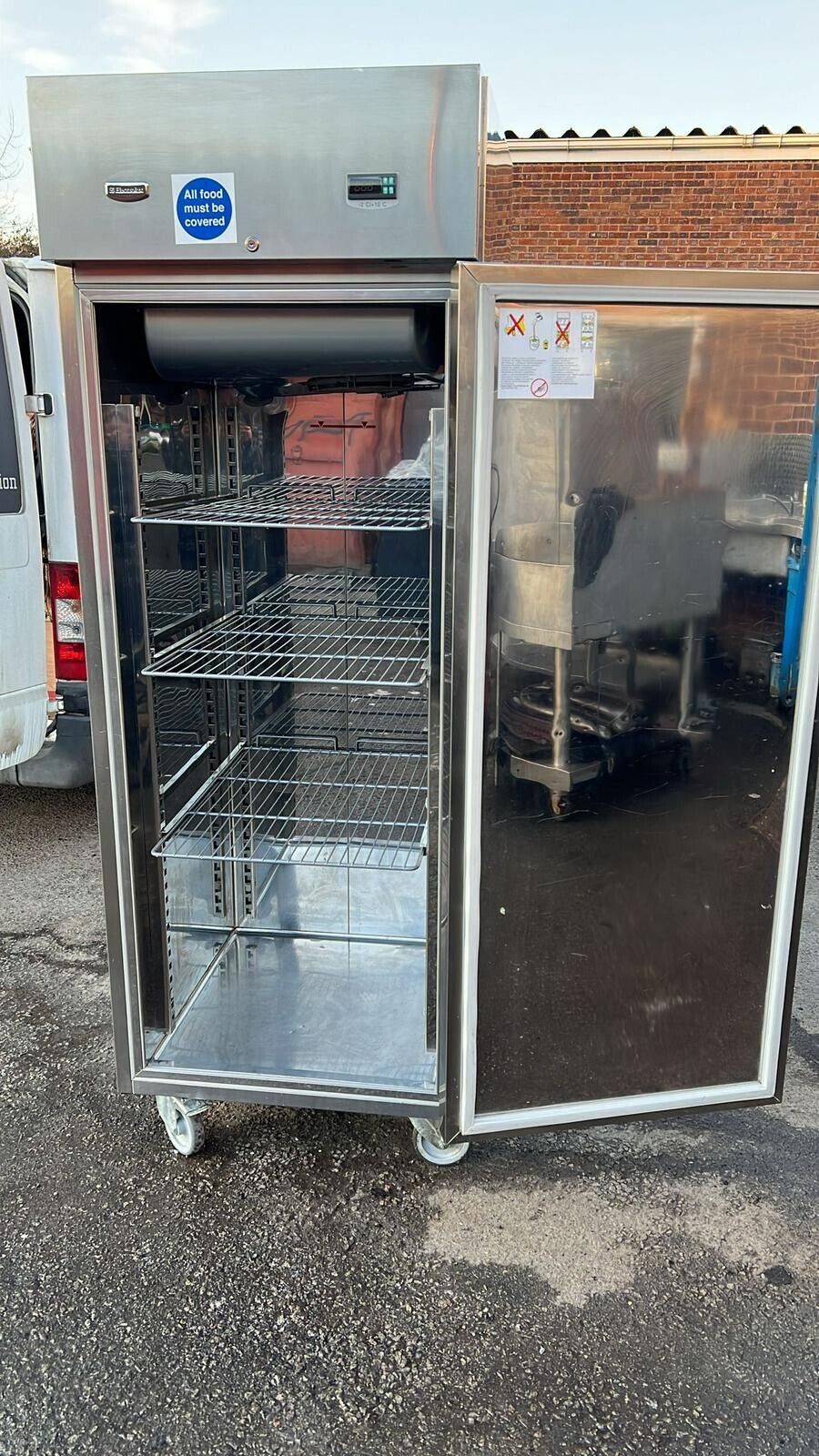 Electrolux Single Door Upright Fridge Refurbished