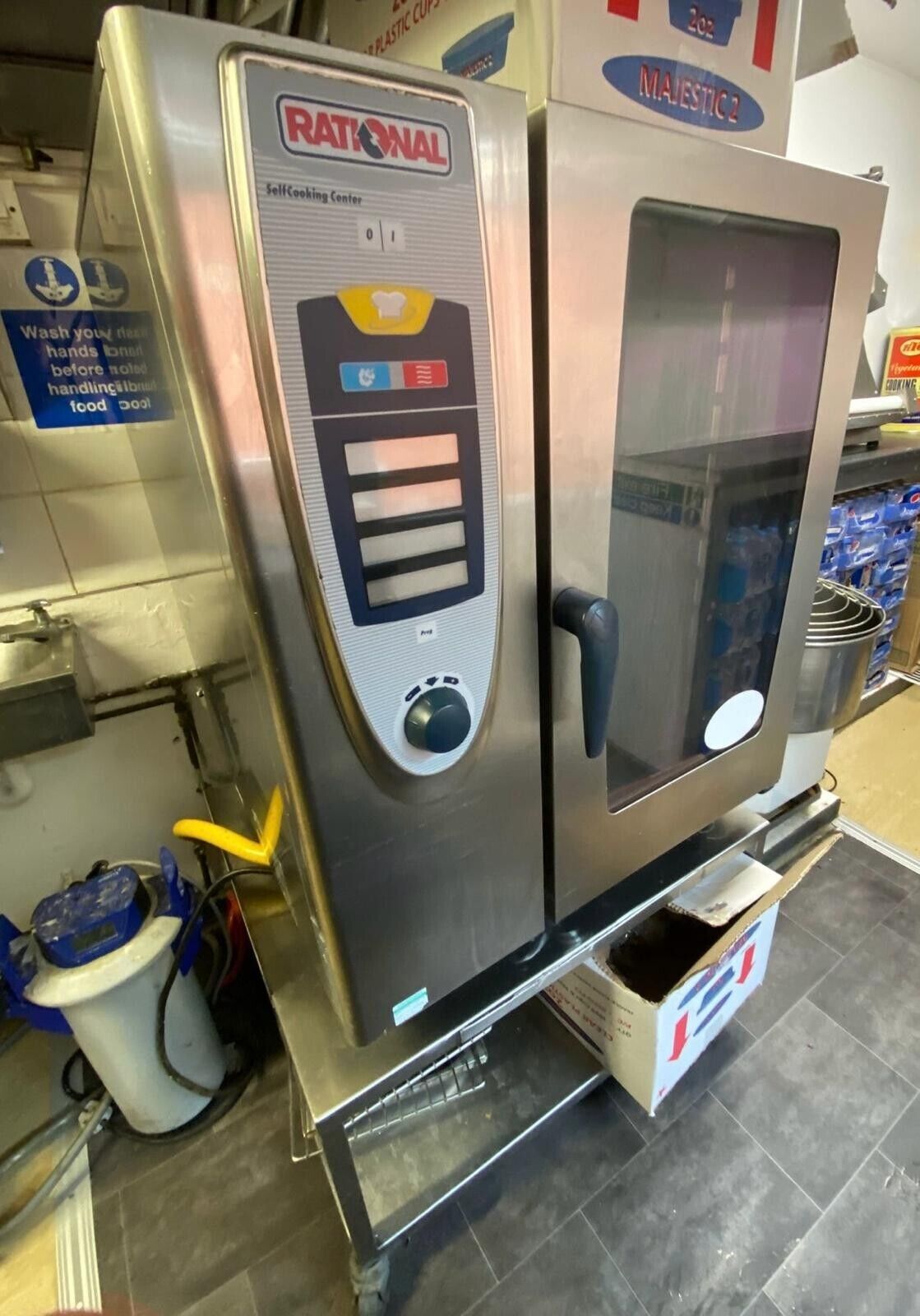 Rational 10 Grid Gas Convection Oven Fully Refurbished