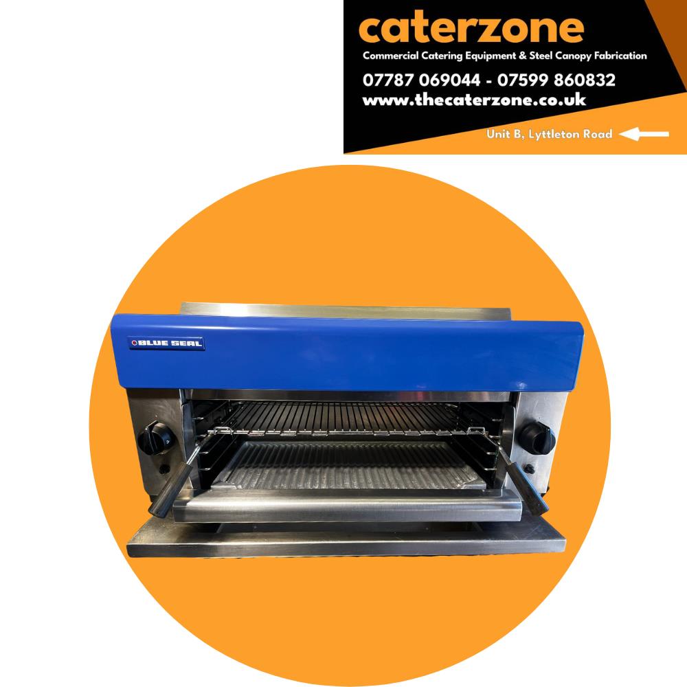 Blue Seal Natural Gas Salamander Grill 46x90x43cm Refurbished