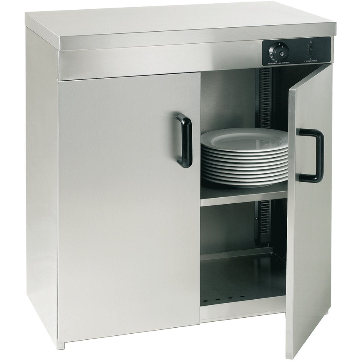 Hot cupboard Plate warmer 120 plates Ø320mm | EPW2