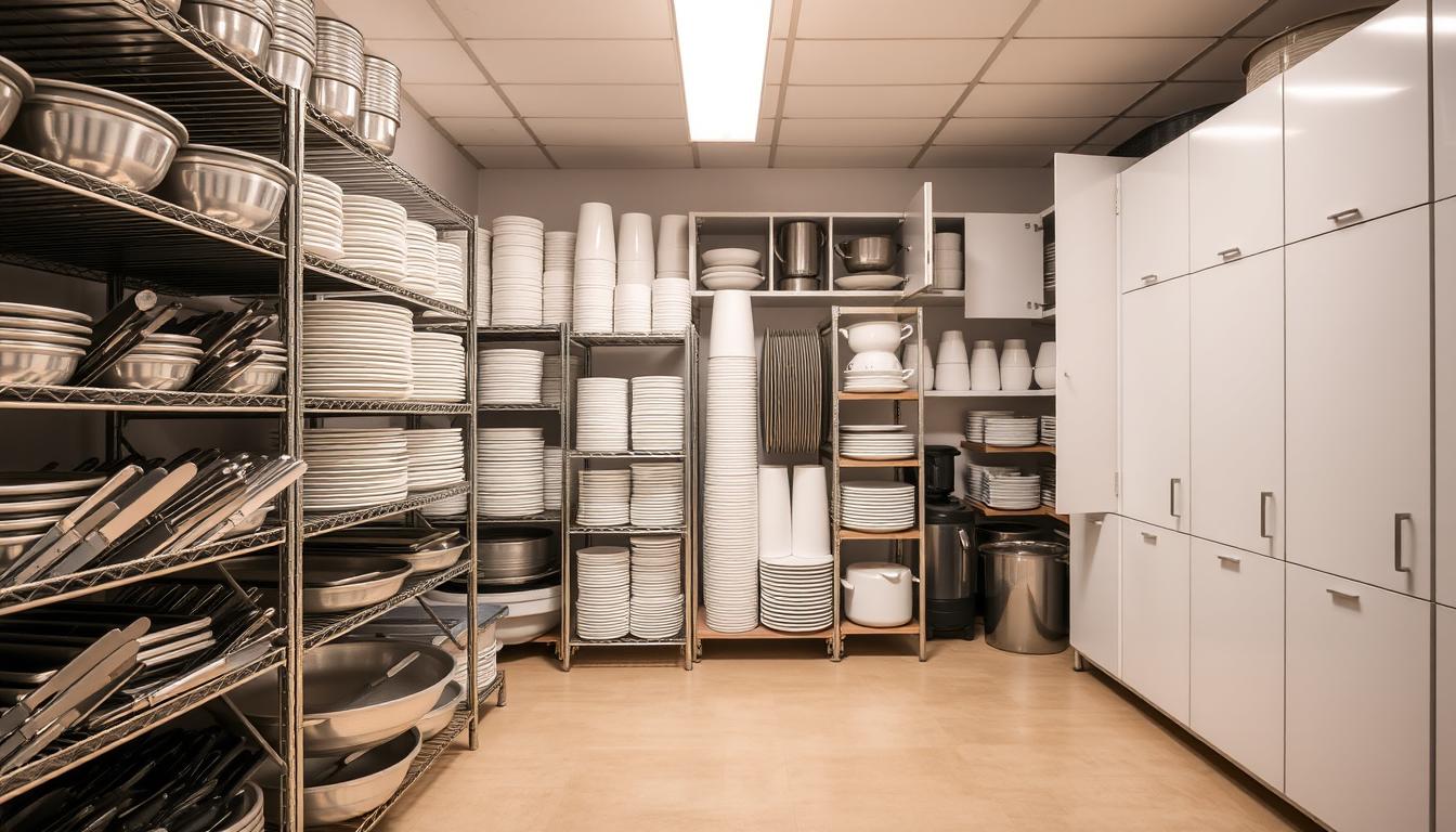 How to Organise and Store Catering Equipment Efficiently