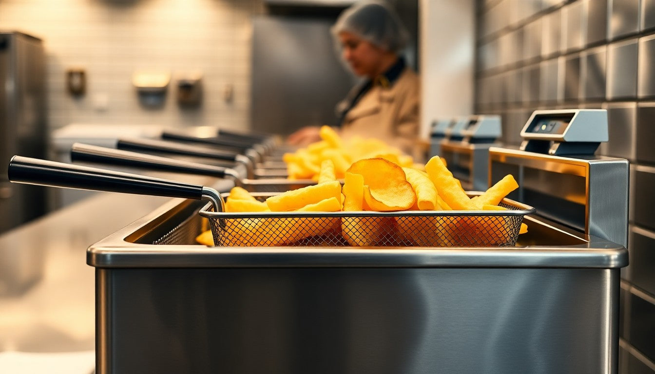 Professional Caterzone Fryers - Commercial Kitchen Equipment