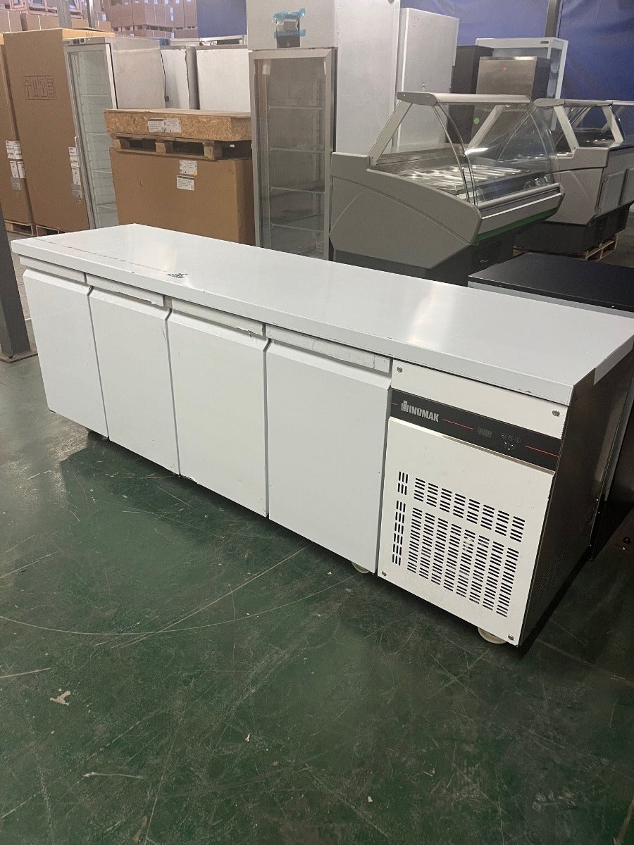 Graded 02263 Slimline Four Hinged Door Counter Refrigerator