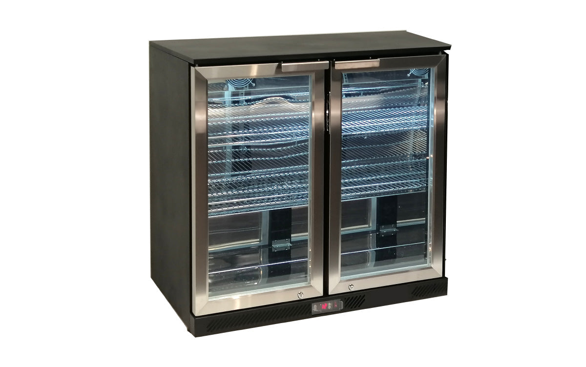 Atosa Double Sliding Door Undercounter Bottle Cooler