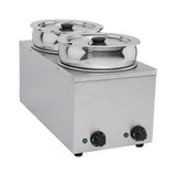 101051 - Hamoki Bain Marie with Hot Pot 6.5Lx2